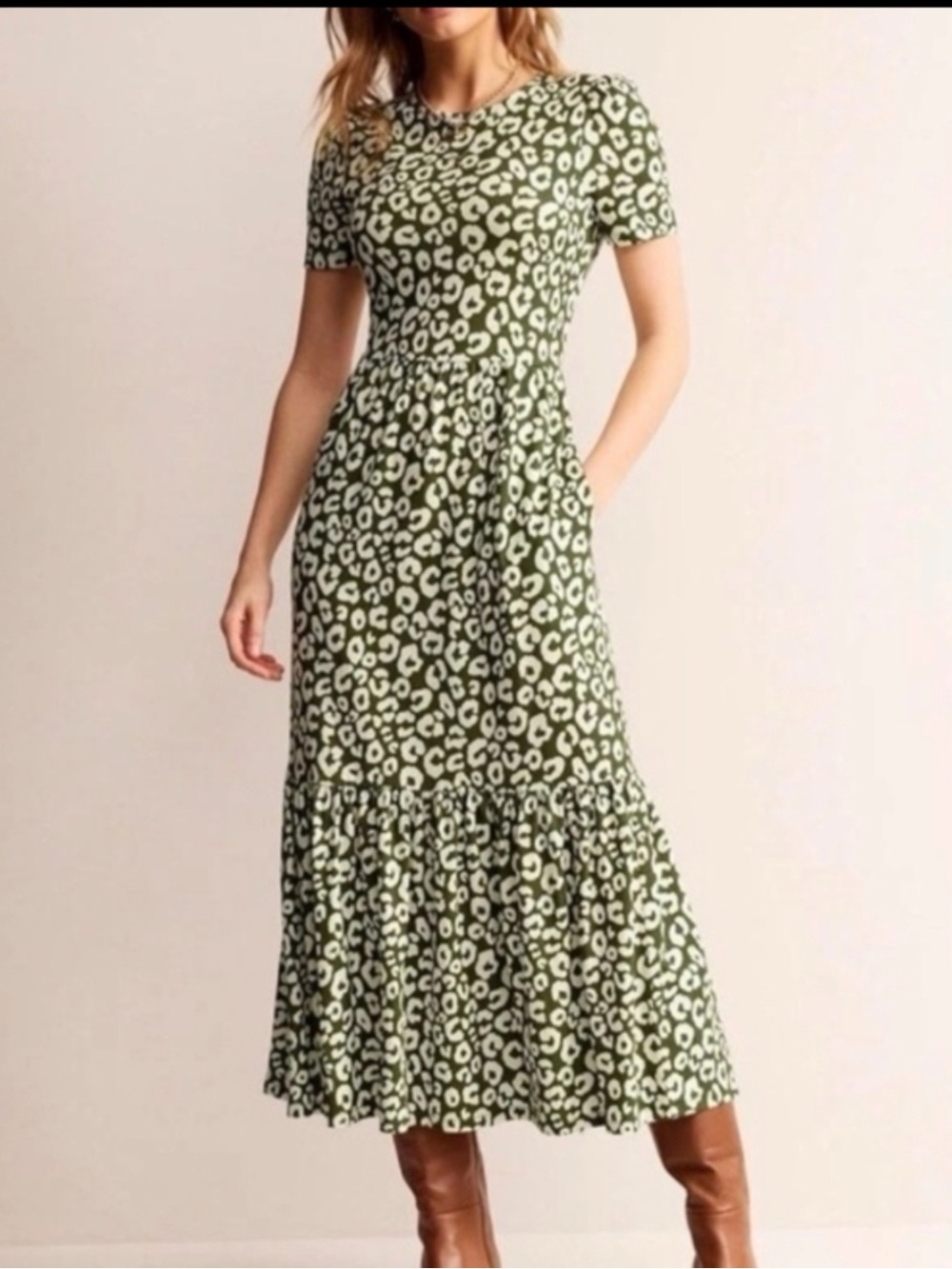 Boden Emma Tiered Dress